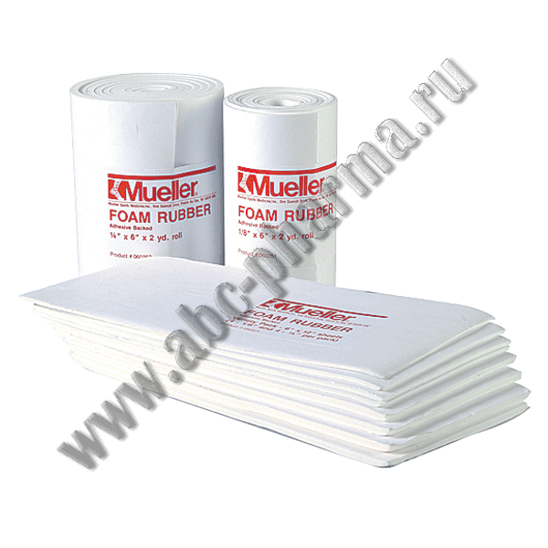 ���������� � ������ ������������. 1 ����� 15,2�� � 1,8� � 0,3��  (���.060251) Foam Rubber Open Cell Adhesive Backed